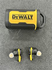 DEWALT Heavy Duty Bluetooth Jobsite Pro X2 ANC True Wireless Earbuds DXMA1902097